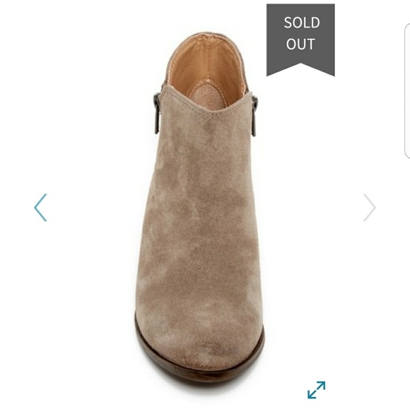 ❌SOLD❌ Lucky Brand suede booties - Picture 4 of 5